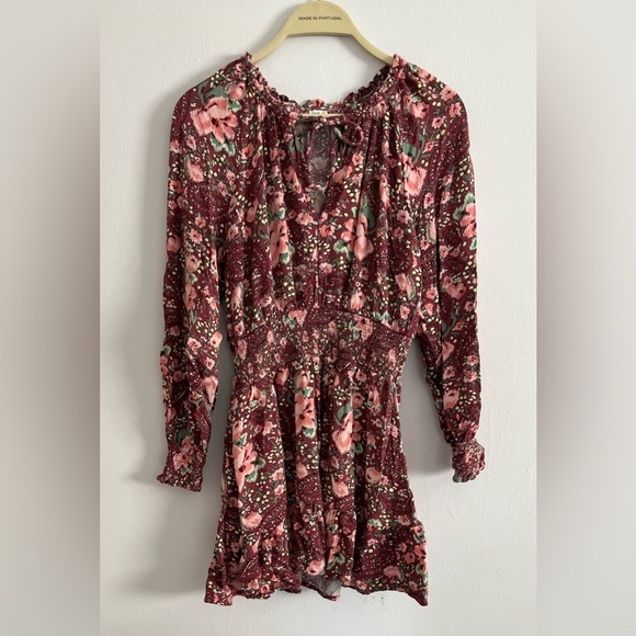 Aerie floral mini dress size S - Picture 2 of 8